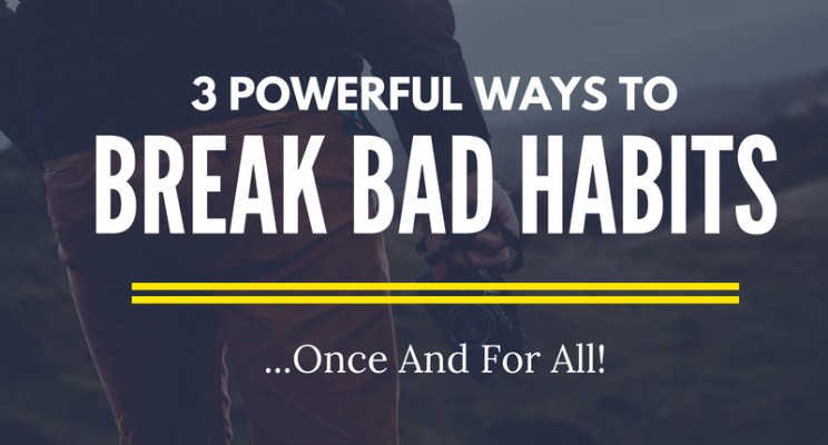 How to Stop Bad Habits by Starting Good Ones