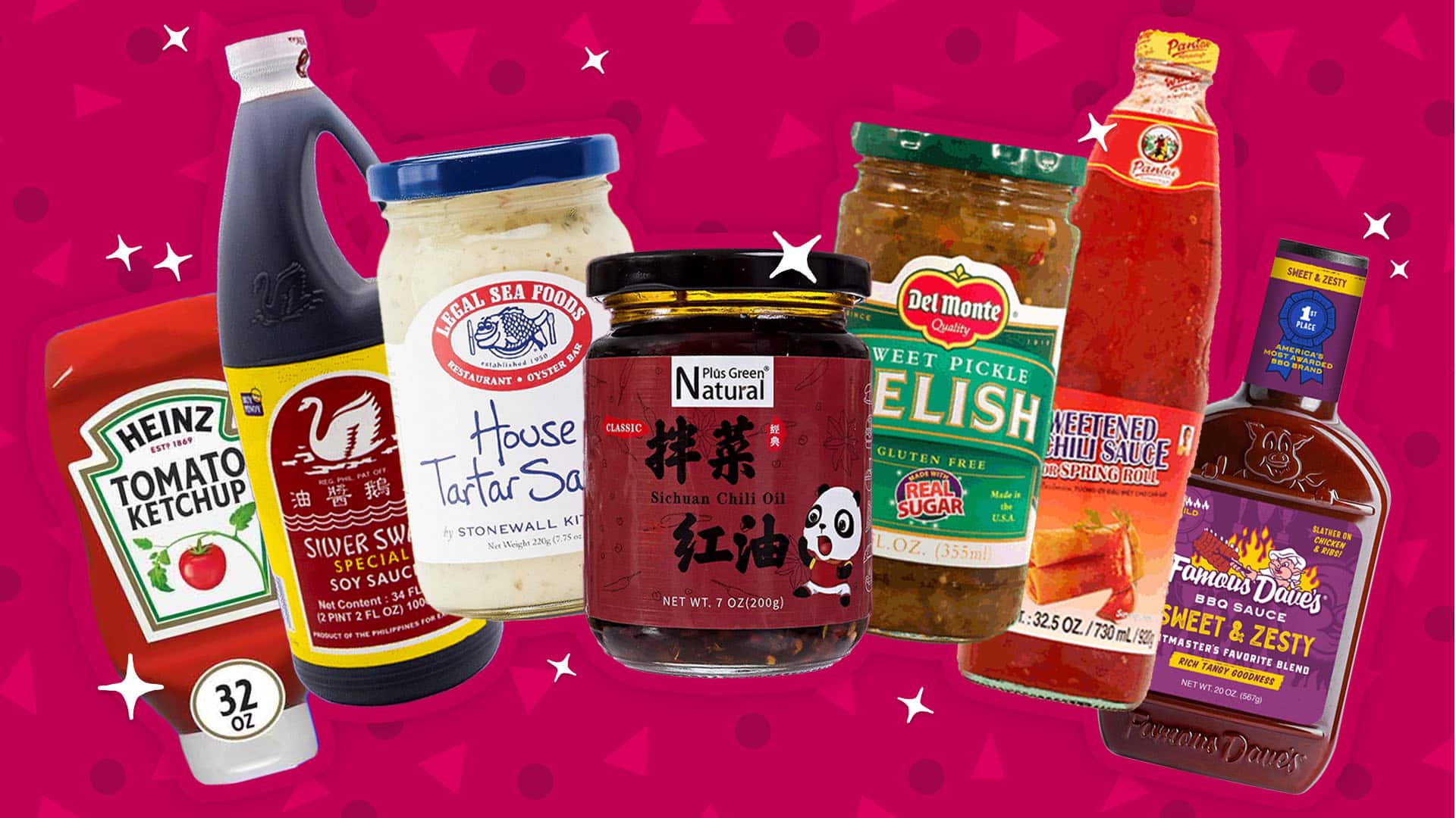 Condiments for your favourite foods